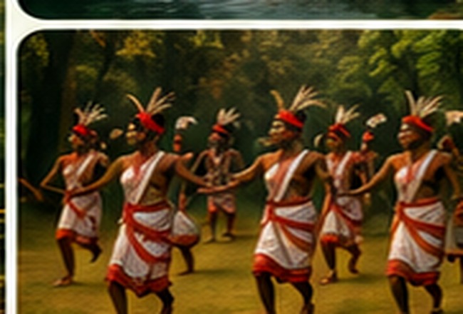 Tribal dance performance